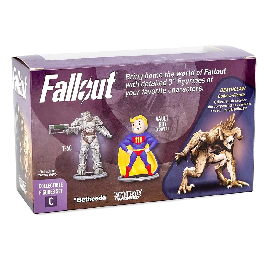 Fallout ボルトボーイ デスクローBAF フィギュア シンジケート Fallout エクスカベーター & ボルトボーイ(Gun) ミニフィギュア